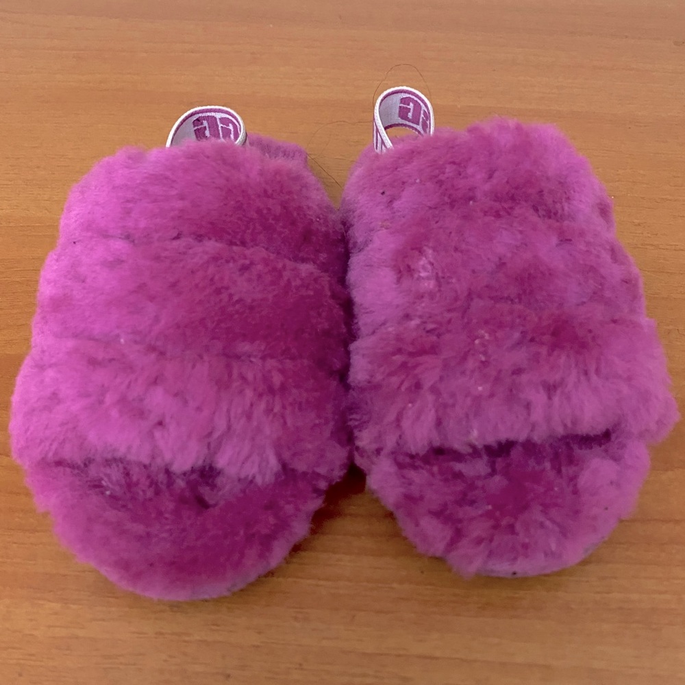 Girls Fluff Yeah UGG Slides
